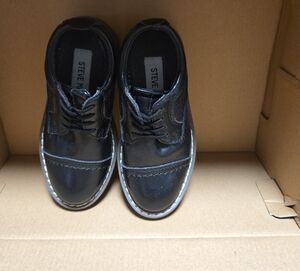 Steve Madden Black Men's Oxfords